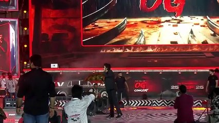 Arjun Das Mass Speech at They Call Him OG Concert ｜ Pawan Kalyan ｜ Shreyas Media