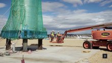 Prueba de rotura de un tanque de Miura 5 en Teruel