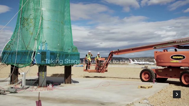 Prueba de rotura de un tanque de Miura 5 en Teruel
