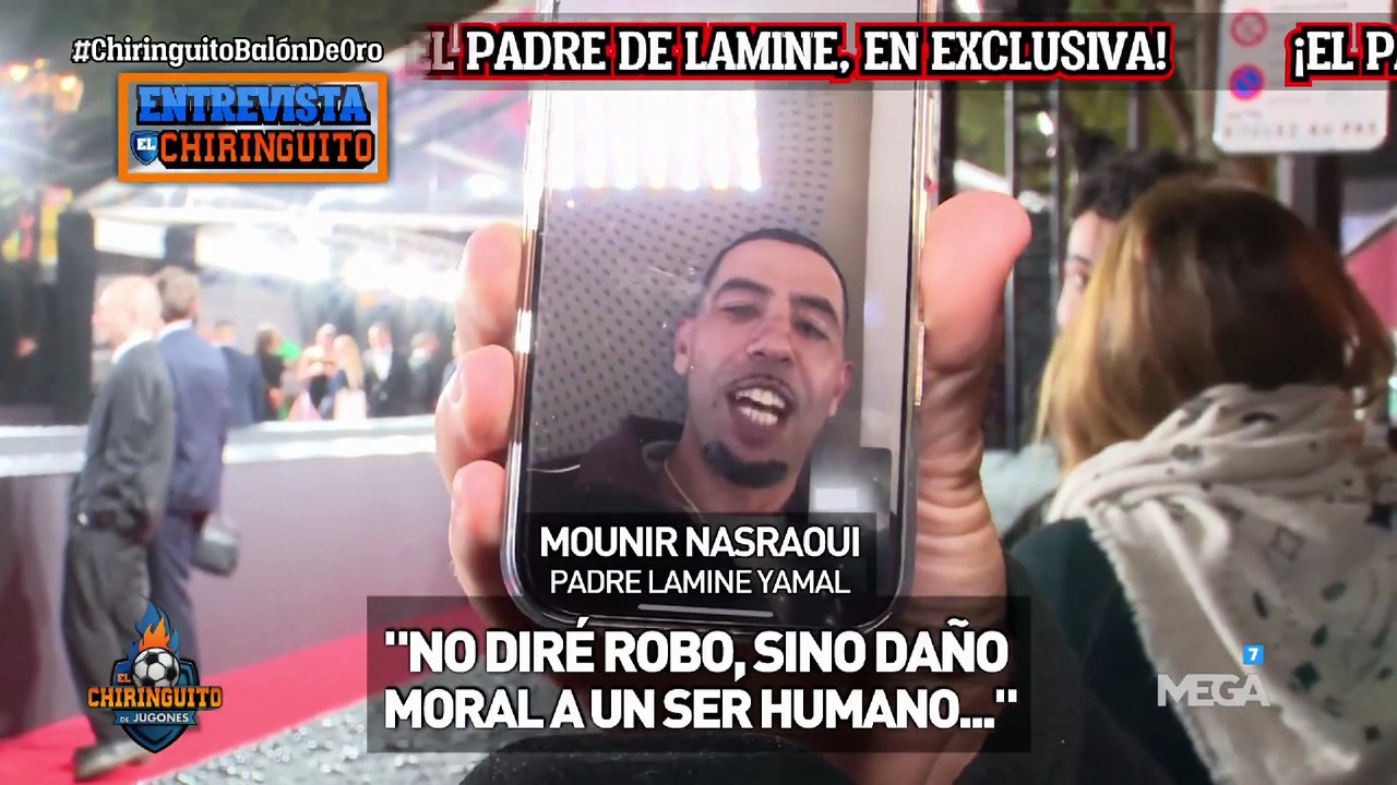 El padre de Lamine Yamal estalla tras el Balón de Oro de Dembelé: "No voy a decir robo, sino daño moral"