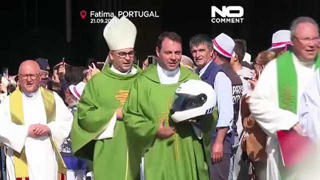 Miles de motoristas se reúnen en Fátima para la bendición anual de los cascos