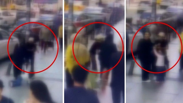 Şişli'de kapkaç anları: Biri elinden tuttu, diğeri çantasını çaldı; şüpheli yakalandı