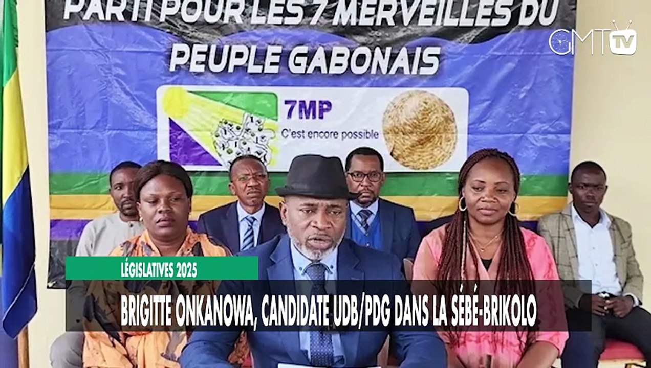 [#Reportage] Législatives 2025 : Brigitte Onkanowa, candidate UDB/PDG dans la Sébé-Brikolo