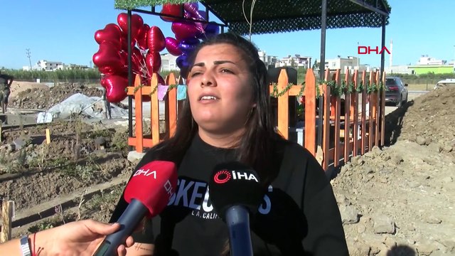 Yasmin Elif’in mezarı başında son doğum günü balonları uçuruldu