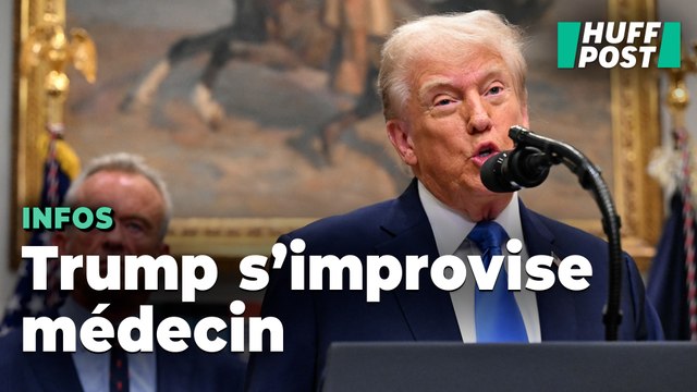 Paracétamol, autisme, hépatite… Donald Trump multiplie les fake news médicales en un discours