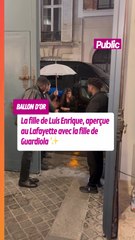 Sira Martinez, fille de Luis Enrique s’affiche au Lafayette aux côtés de la fille de Guardiola