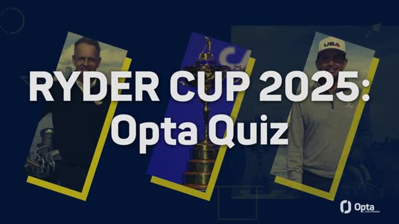 2025 Ryder Cup - Opta Quiz