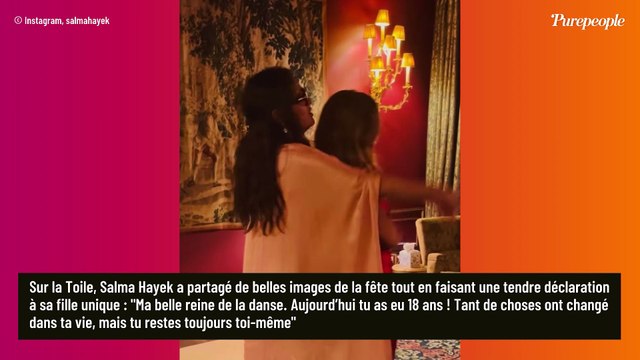 Salma Hayek et François-Henri Pinault célèbrent les 18 ans de leur fille Paloma Valentina dans un manoir d’exception, une fête inoubliable loin de l'Hexagone !