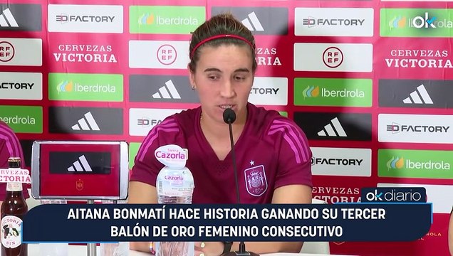 Aitana Bonmatí hace historia ganando su tercer Balón de Oro femenino consecutivo