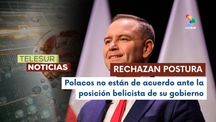 Ciudadanos en Polonia apoyan a Rusia  frente a postura belicista de su gobierno