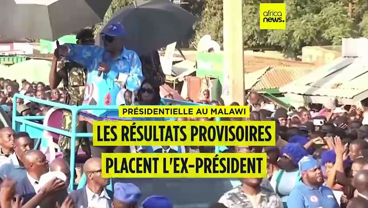 Élections au Malawi : l'ex-président Mutharika en tête selon les résultats provisoires