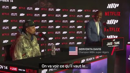 Boxe - Quand Davis ne se rappelle plus de la date de son combat face à Jake Paul