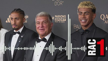 Laporta desvela la anécdota posterior al Balón de Oro con Lamine y unas hamburguesas