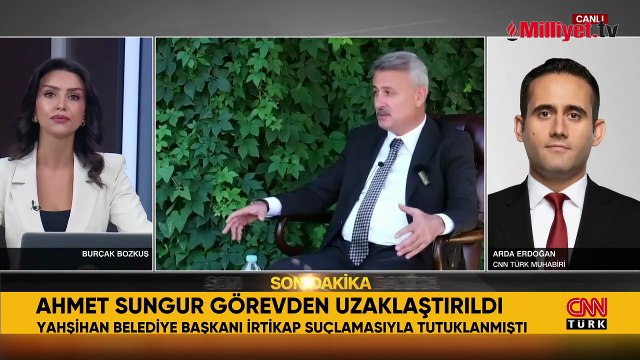 Yahşihan Belediye Başkanı Ahmet Sungur görevden uzaklaştırıldı