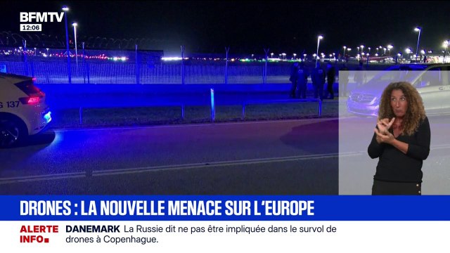 Survol de drones au-dessus de l'aéroport de Copenhague: la Russie dément être derrière cette incursion