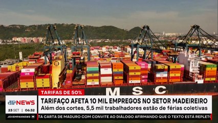 Tarifaço afeta mais de 10 mil empregos no setor madeireiro