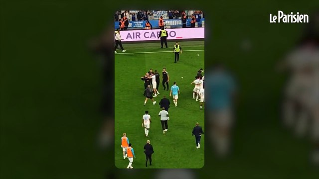 Une altercation éclate entre un agent de sécurité du Vélodrome et des joueurs du PSG