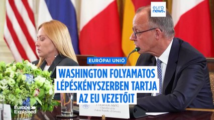 Trump folyamatos lépéskényszerben tartja az uniós vezetőket