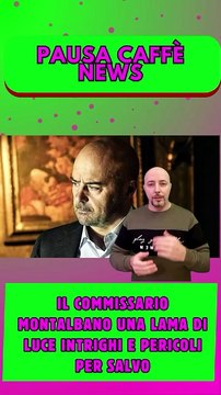 Il commissario Montalbano Una lama di luce intrighi e pericoli per Salvo