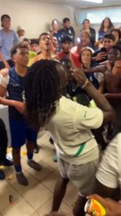 Vestiaire en folie : U19 Coup Gambardella