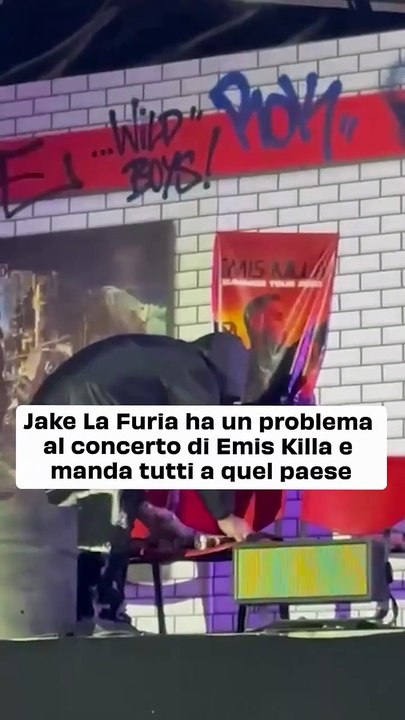 "Concerto Em16: Jake La Furia tra imprevisti e rap energico con Emis Killa"