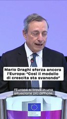 "Draghi: L'Europa Deve Intraprendere Azioni Straordinarie per Affrontare Sfide Senza Precedenti e Salvaguardare la Sovranità"