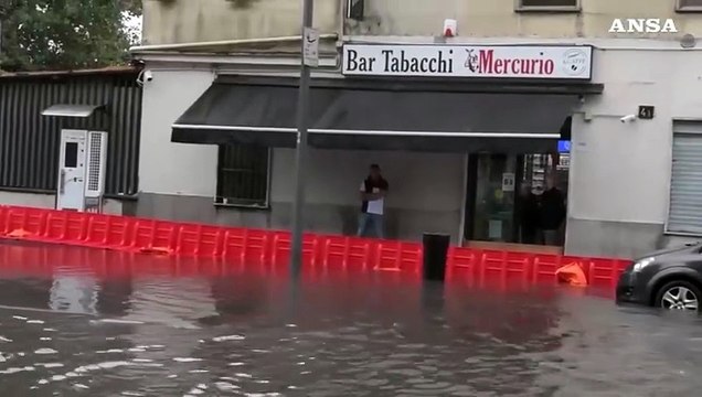 Allagamenti in zona sud Milano, a Niguarda evacuata una scuola