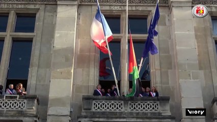 Saint-Denis town hall raises Palestinian flag, defying govt orders