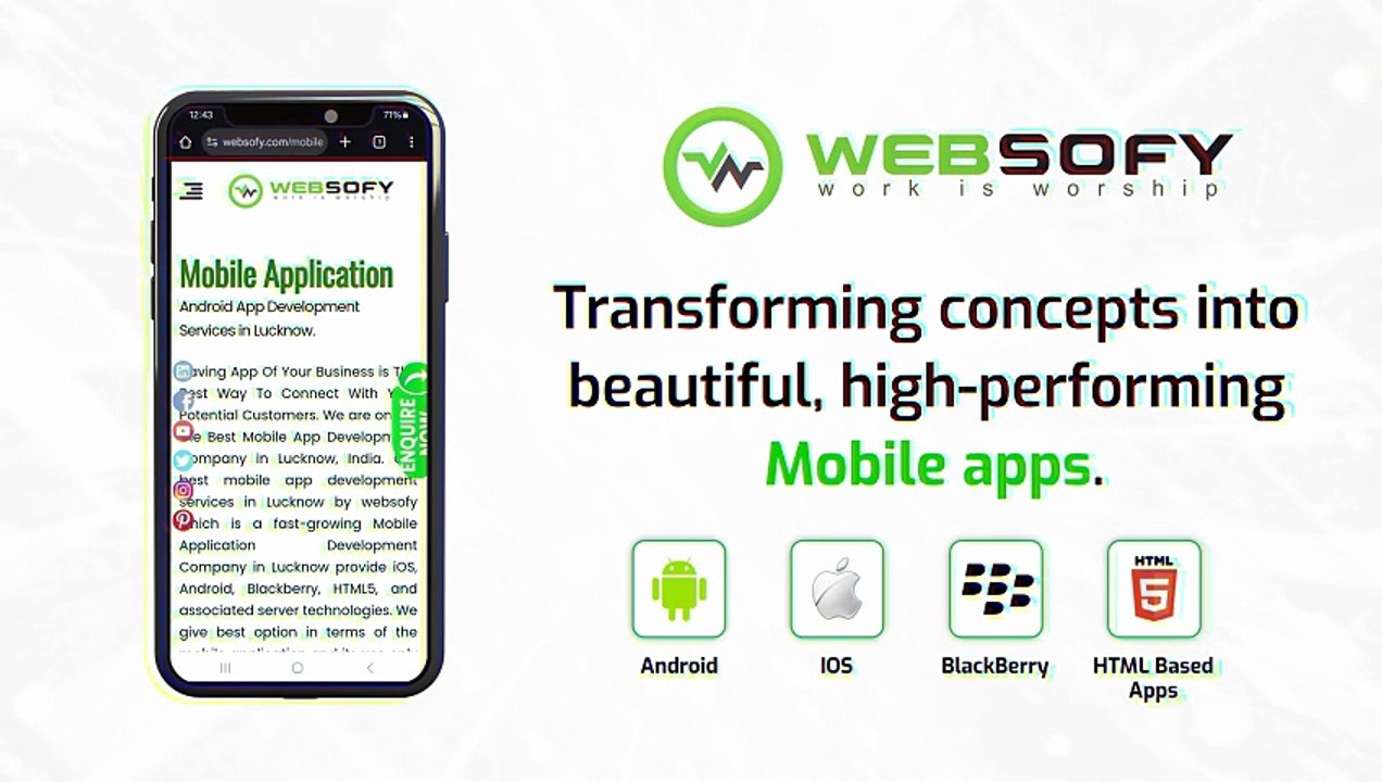 Best Mobile App Development Company in Lucknow