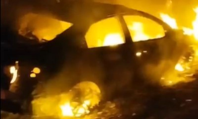 Carro que pode ter sido usado no assassinato da advogada é achado em chamas