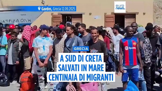 Grecia: nuove operazioni in mare per salvare decine di migranti a sud di Creta