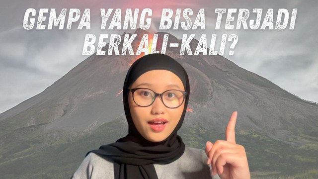 Mengenal Gempa Swarm, Getaran Bumi yang Terjadi Berulang