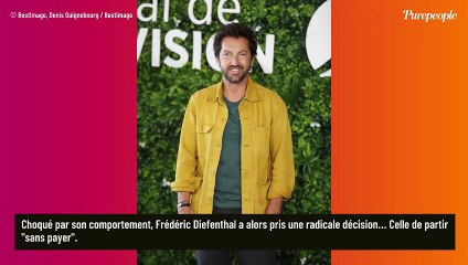 "Je lui dis : 'Monsieur, on arrête'" : En plein Paris, Frédéric Diefenthal est parti sans payer son dû