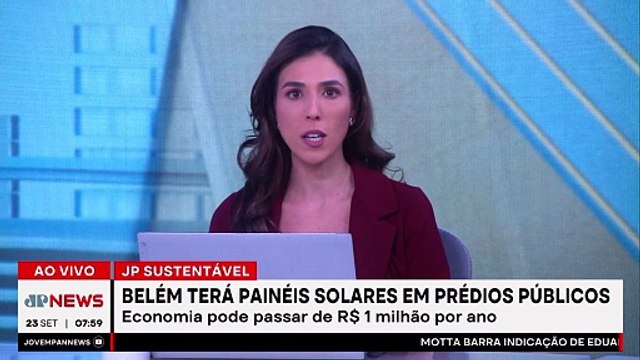 Belém terá painéis solares em prédios públicos; Patrícia Costa comenta