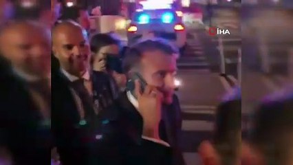 ABD polisinin durdurduğu Macron, Trump'ı aradı: ''Bil bakalım ne oldu?''