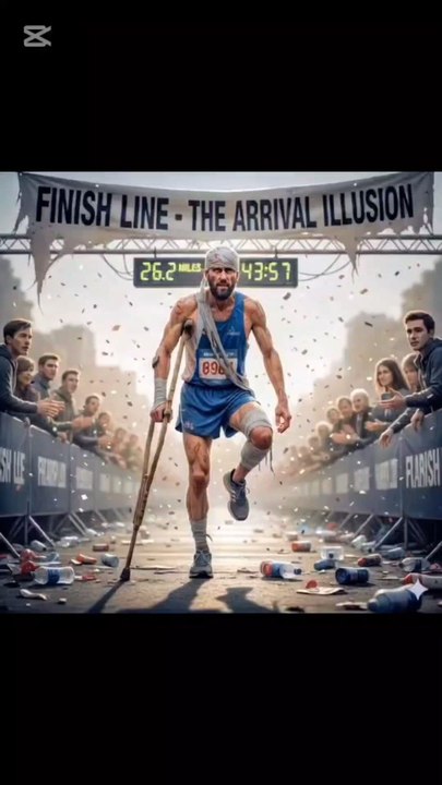 L'ILLUSION DE L'ARRIVÉE 🏃🏆😵‍💫
