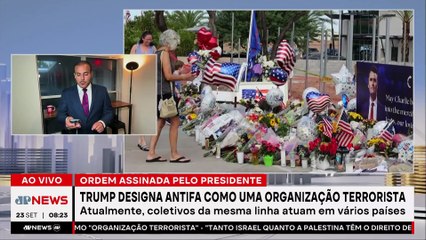 Trump designa Antifa como uma organização terrorista