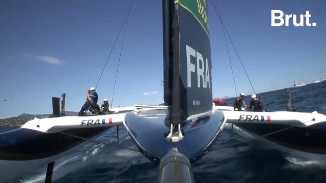 On a passé une journée avec l’équipe de France de SailGP