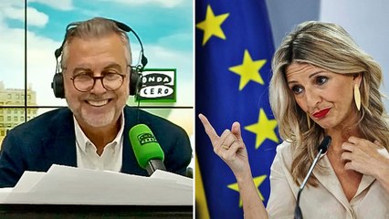 Alsina se descojona del doble patinazo de Yolanda Díaz: “¿Peor que eso, qué es?”