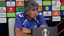 Manuel Pellegrini habla sobre el objetivo del Real Betis en la Europa League