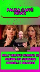 Milly Carlucci chiarisce la vicenda con Selvaggia Lucarelli a Ballando