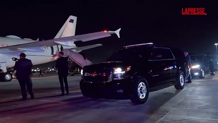 Giorgia Meloni ? arrivata a New York: le immagini dall'aeroporto JFK