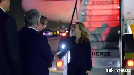 L'arrivo di Meloni a New York per l'Assemblea dell'Onu