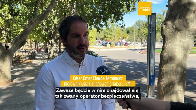 Transport przyszłości: Madryt testuje swój pierwszy autobus bez kierowcy wyprodukowany w Hiszpanii