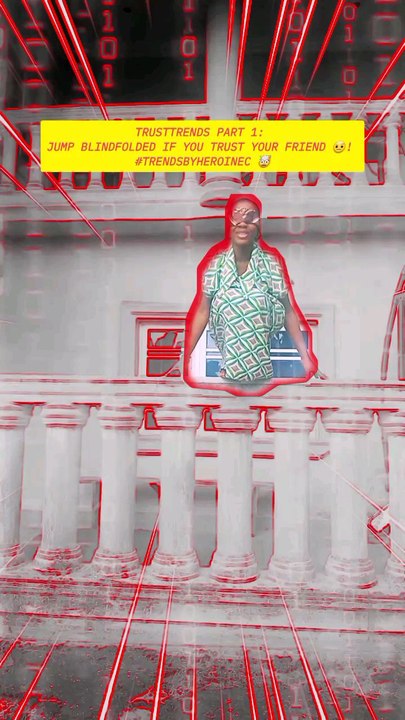 TrustTrends PART 1: Jump blindfolded if you trust your friend 🤨! #TrendsByHeroineC 🤯#TestPassed!#fyp#Whattowatch#Viral#2025