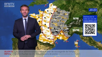 La météo pour ce mercredi 24 septembre 2025