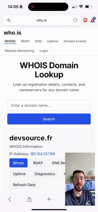 Vous savez qui héberge votre site ? Vous connaissez son adresse IP ?