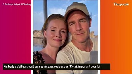 Affaibli et aminci, James Van Der Beek émeut les fans lors d'une réunion des acteurs de la série Dawson