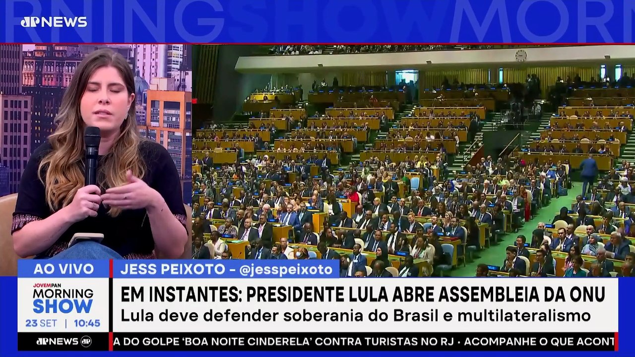 O que esperar do DISCURSO de LULA na Assembleia Geral da ONU? Bancada DEBATE