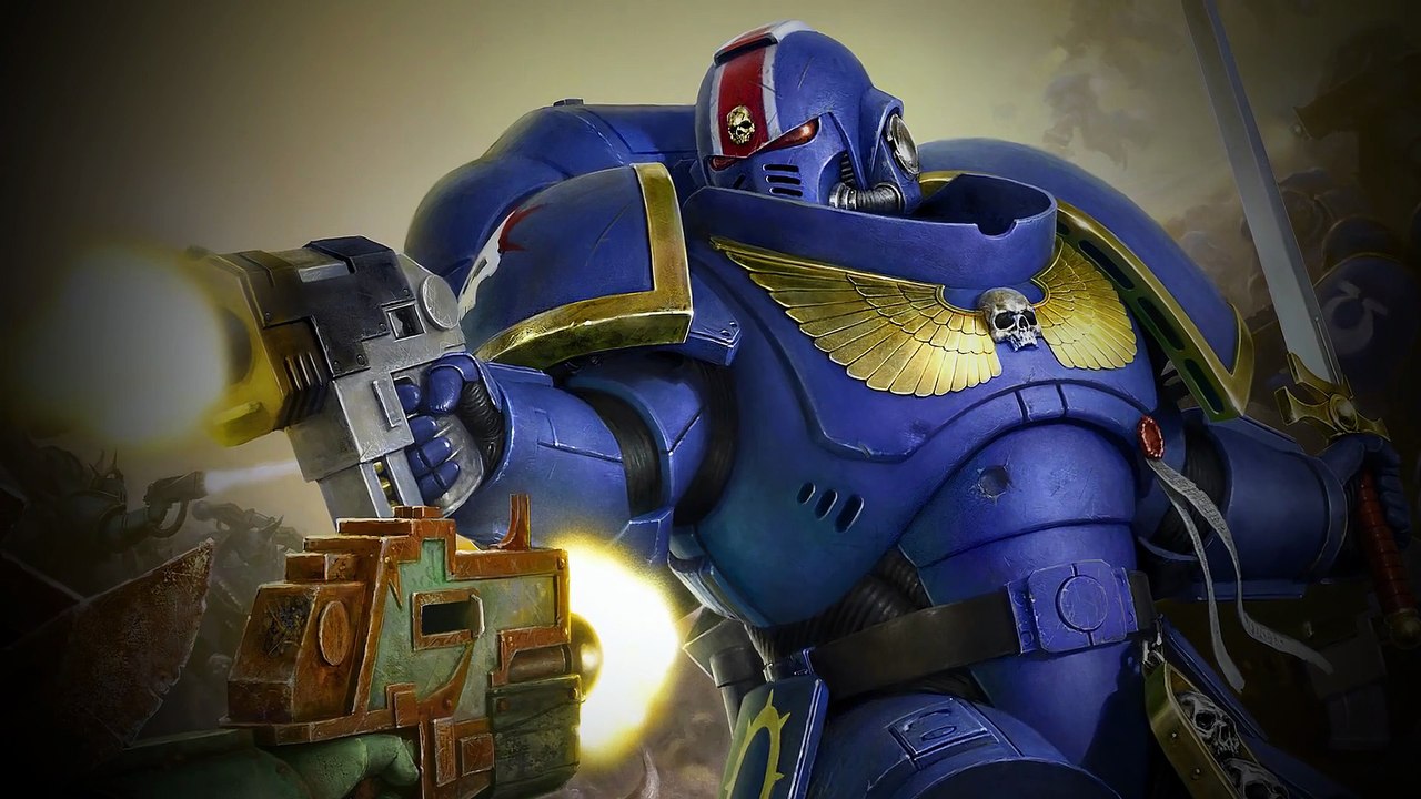 Das sind die Primaris Marines, verbesserte Space Marines aus Warhammer 40.000